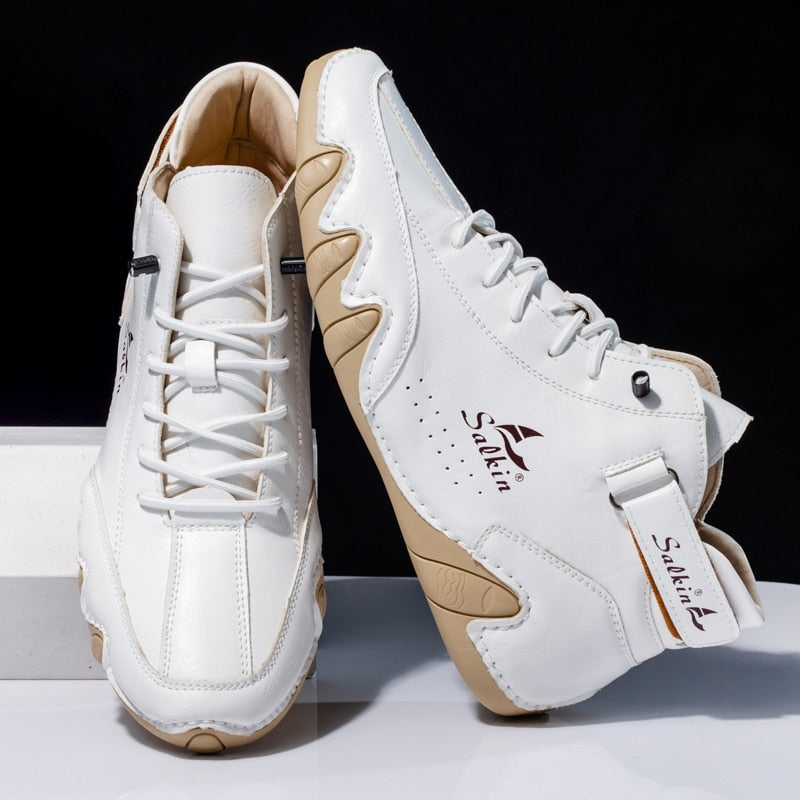 Herren Lederschuhe im modischen Design 2