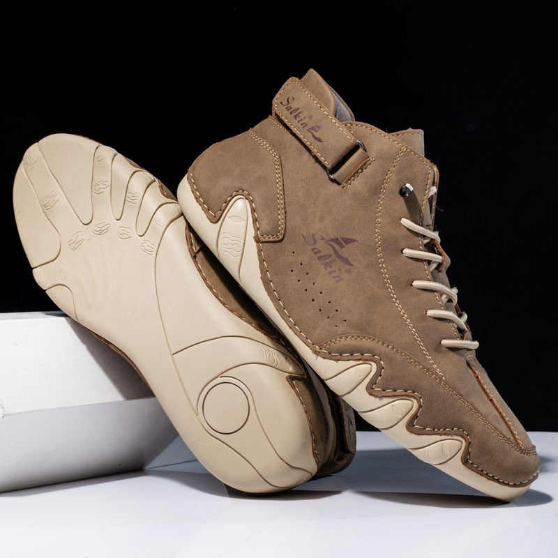 Herren Lederschuhe im modischen Design 5