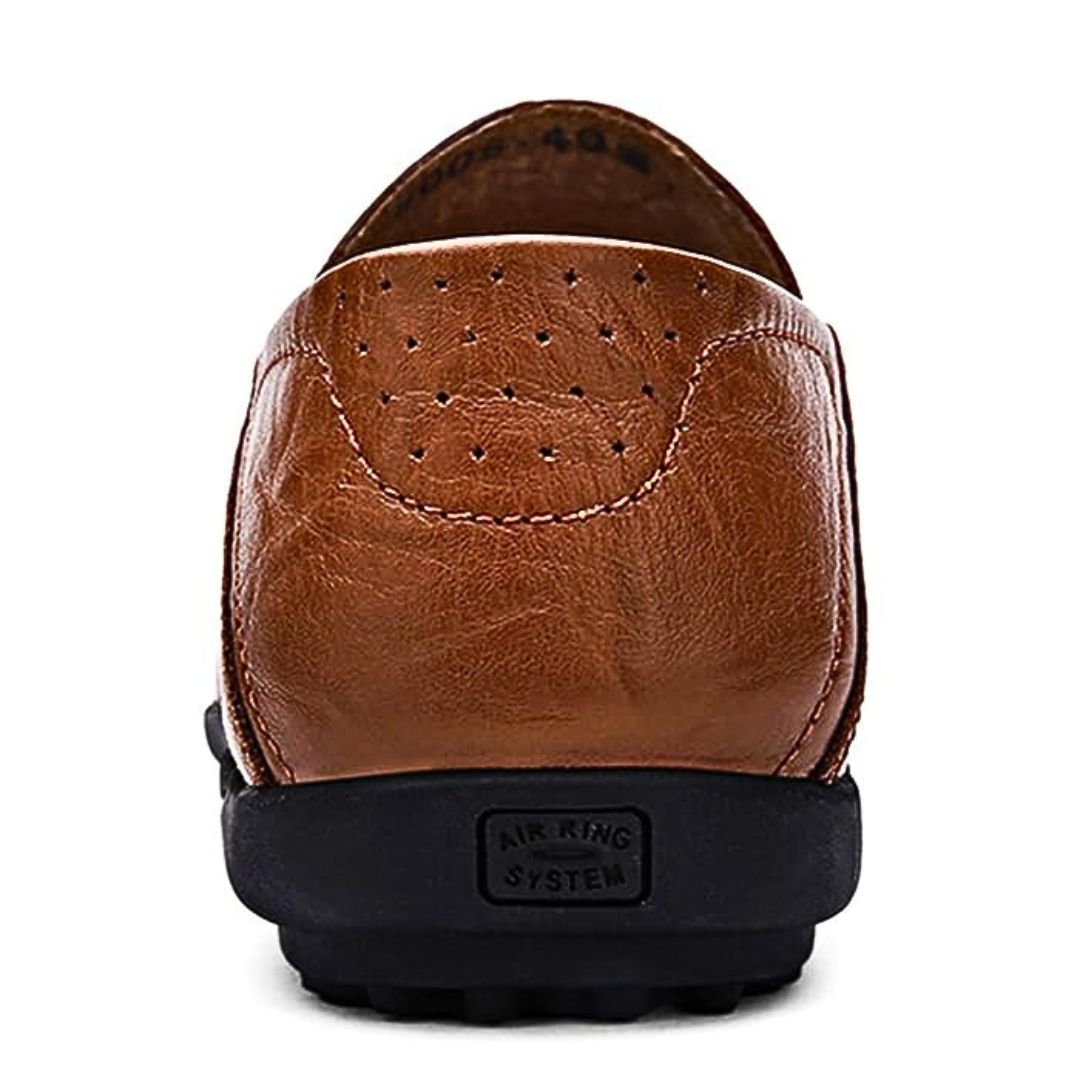 Herren Loafers aus Leder mit Luftzirkulation 4