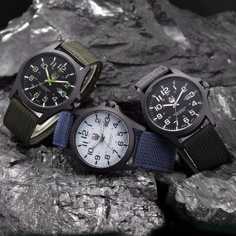Herren Militär-Armbanduhr Multifunktional 7