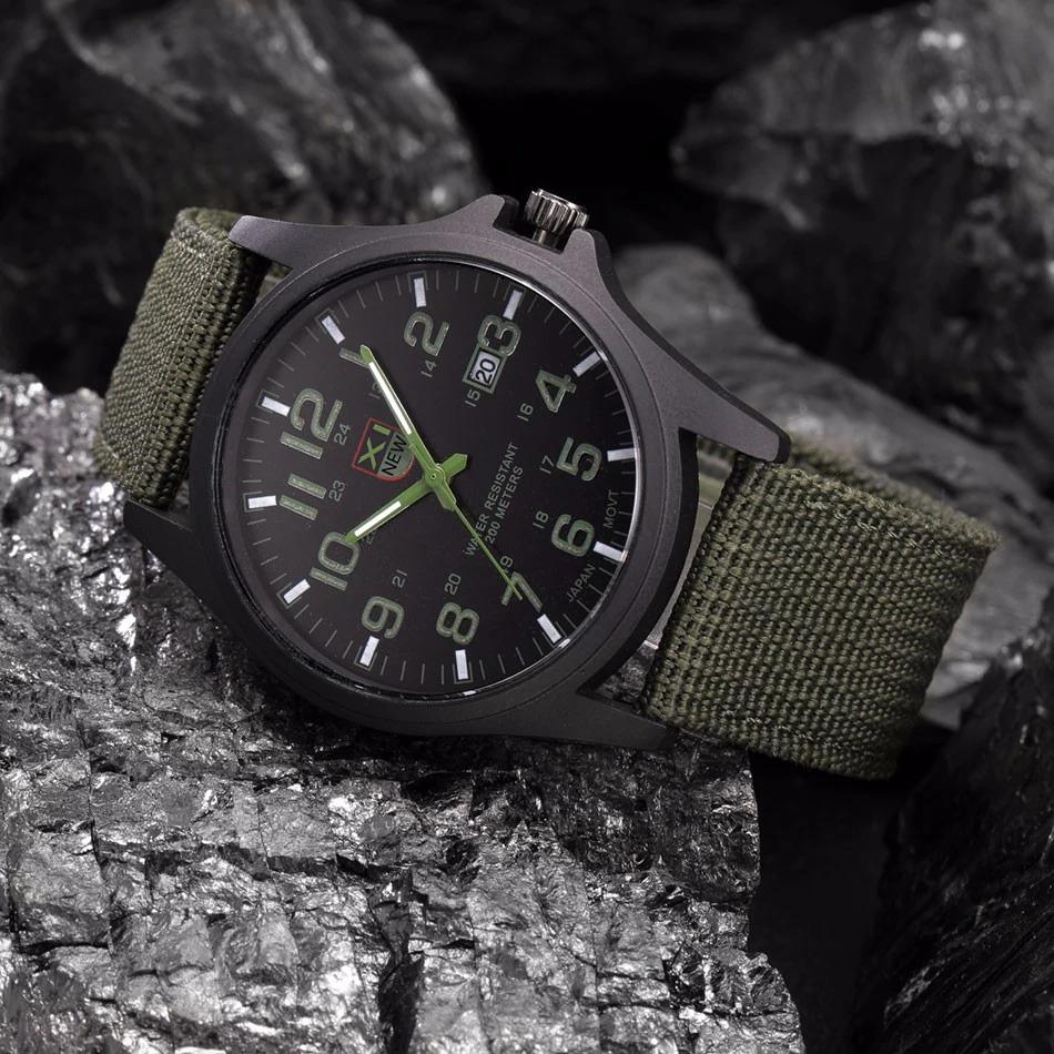 Herren Militär Uhr Robuste Taktische Uhr 0