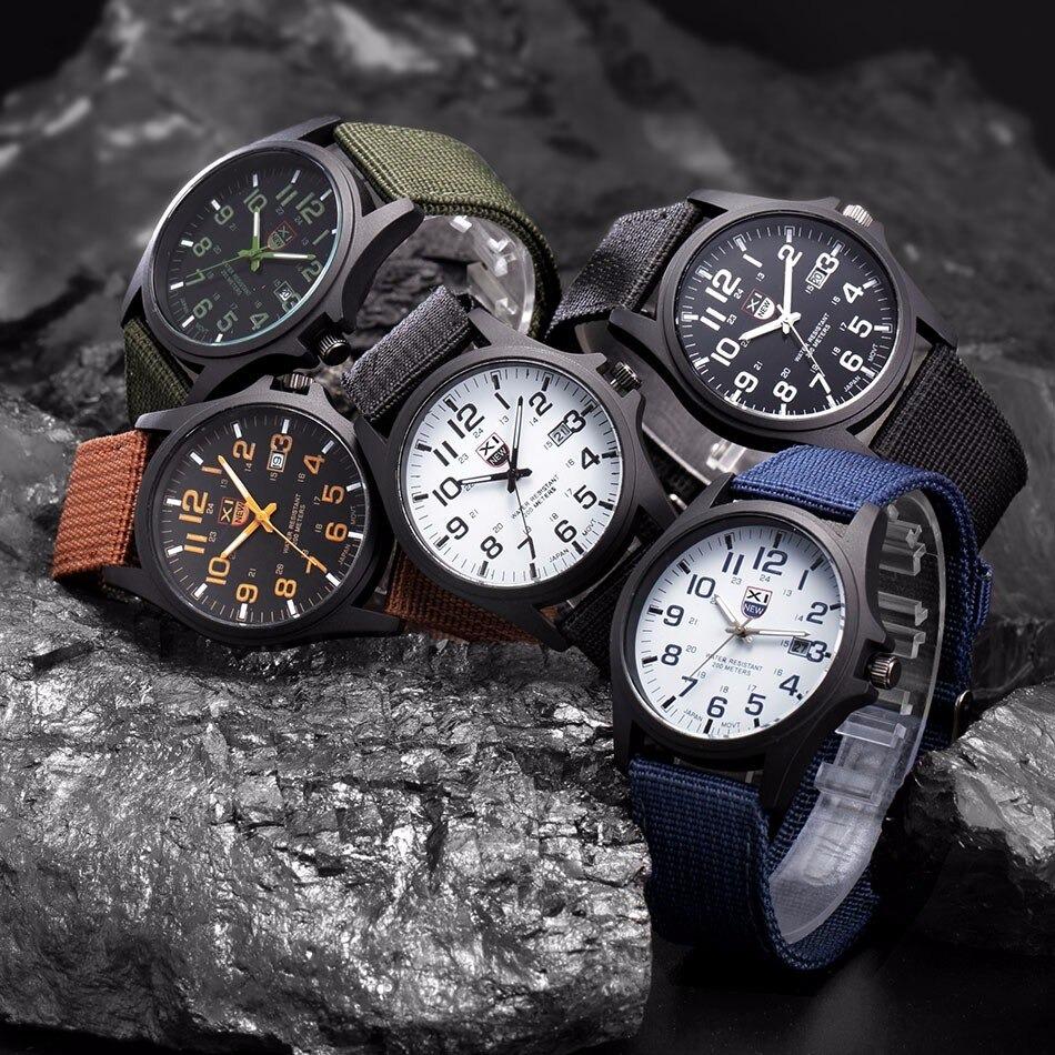 Herren Militär Uhr Robuste Taktische Uhr 6