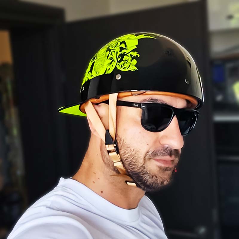 Herren Motorradhelm Leichtgewicht Stilvoll 2