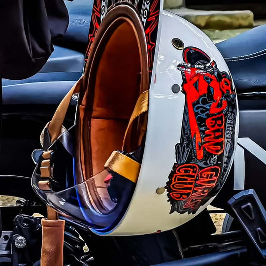 Herren Motorradhelm Leichtgewicht Stilvoll 4