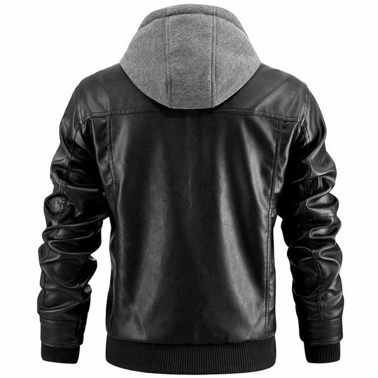 Herren Motorradjacke im Retro-Stil 2