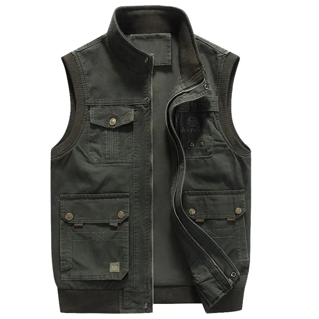 Herren Outdoor-Weste Funktionalität 0