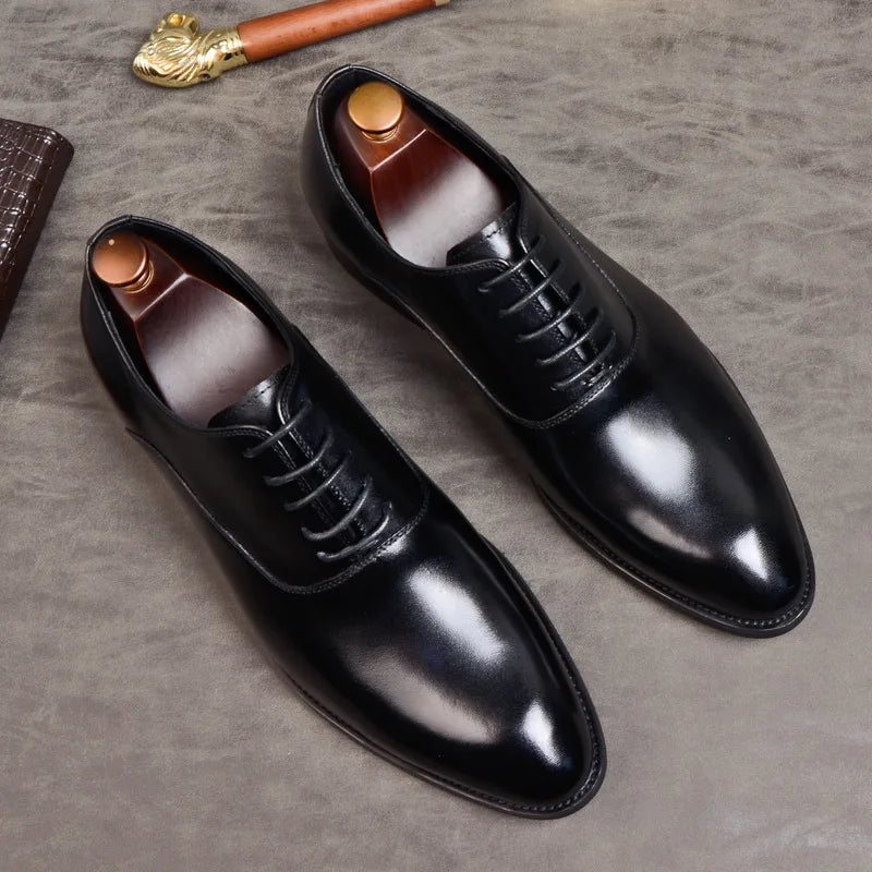 Herren Oxford Schuhe Klassisch 3