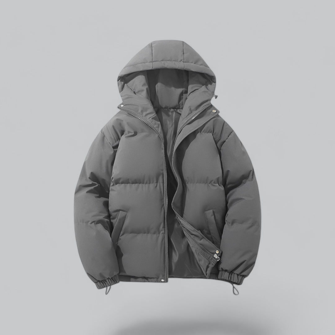 Herren Parka Winter Isoliert Modern Mit Wasserdichter Außenseite 3