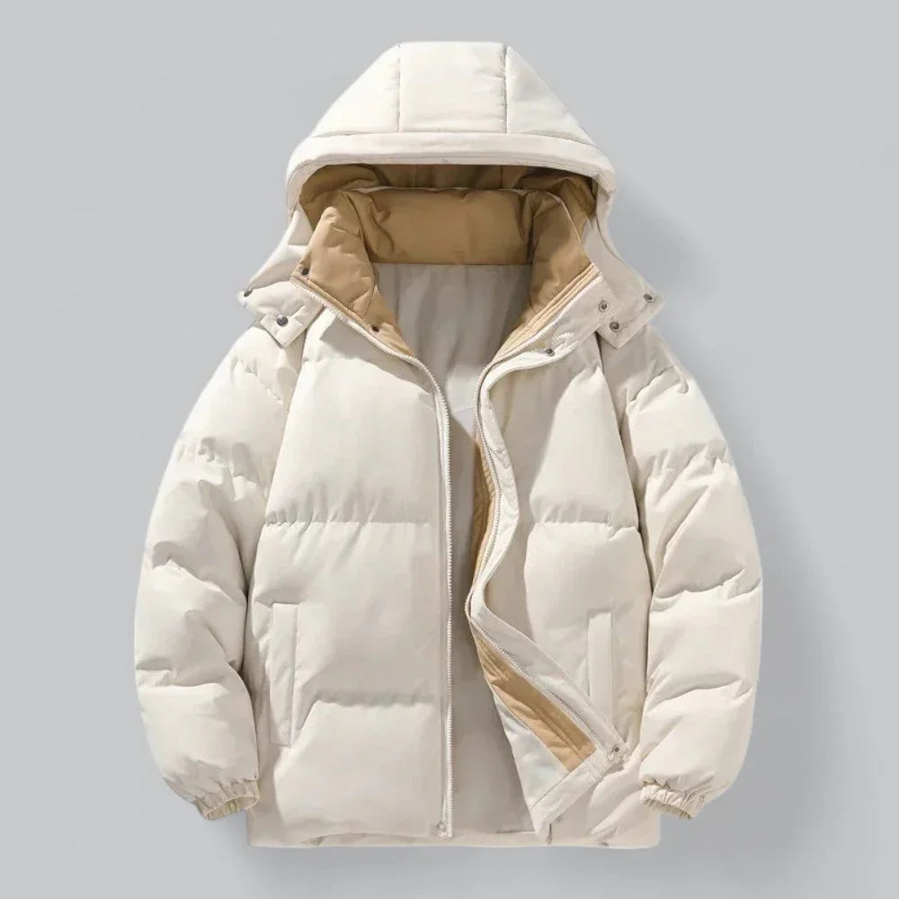 Herren Parka Winter Isoliert Wasserabweisend Modisch 2