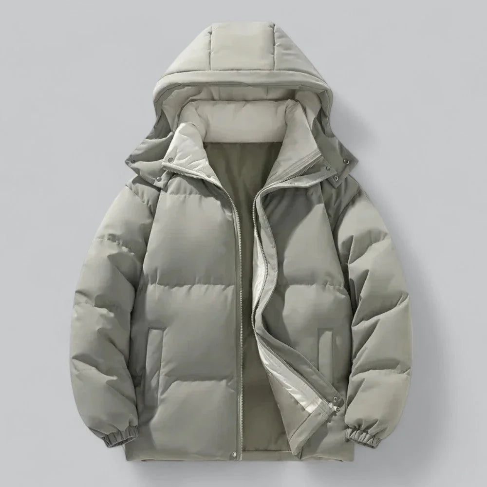 Herren Parka Winter Isoliert Wasserabweisend Modisch 4