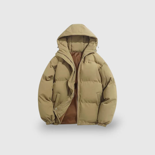 Herren Parka Winter Isoliert Winddicht Mit Vielseitigem Stil 3