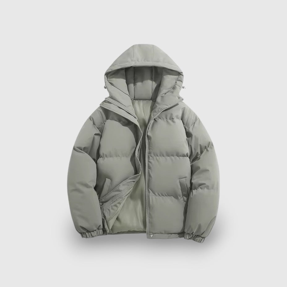 Herren Parka Winter Isoliert Winddicht Mit Vielseitigem Stil 5