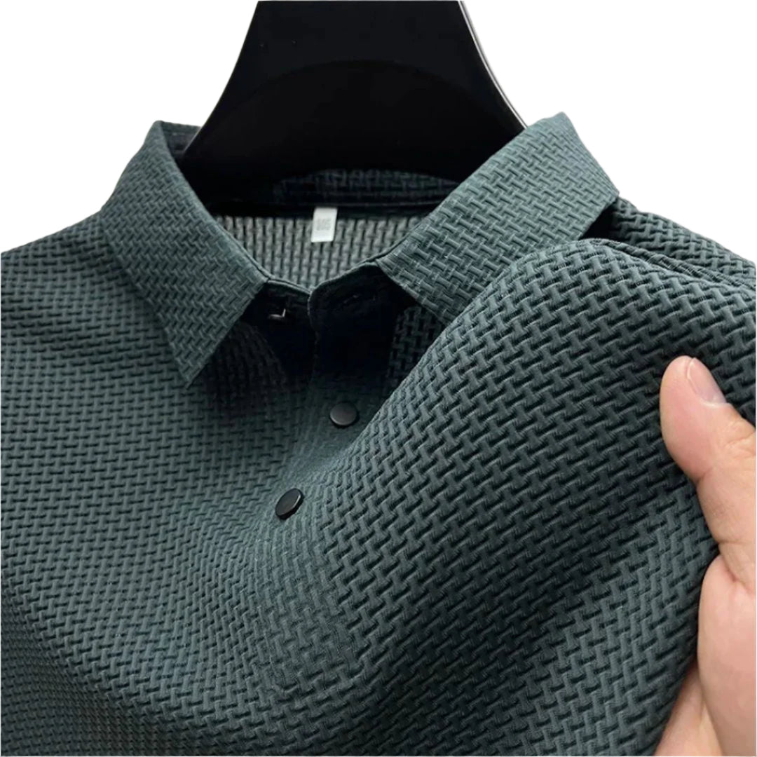 Herren Polo Shirt Leichtes Atmungsaktives Design 0