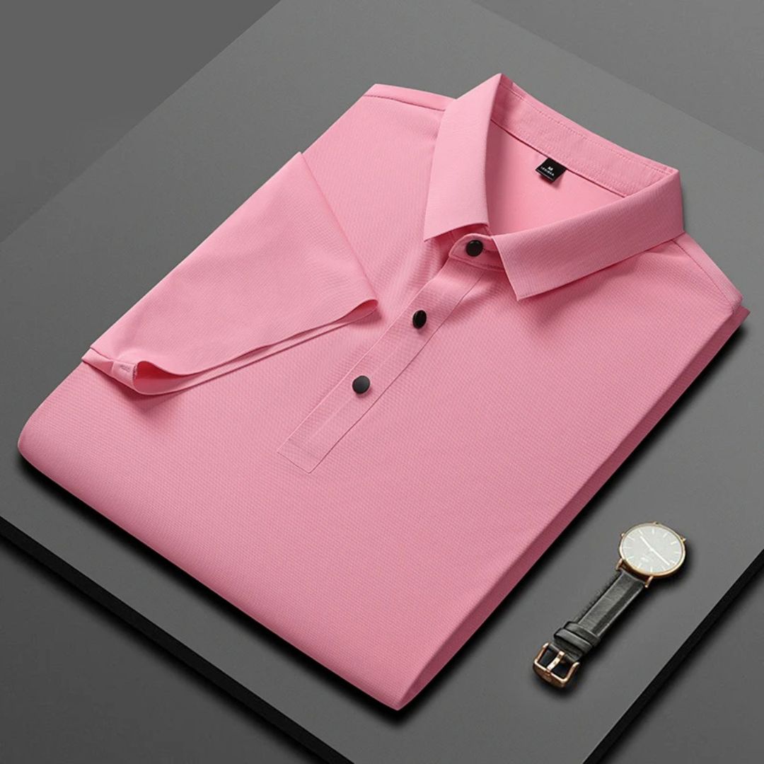 Herren Polo Shirt Leistungsstark Atmungsaktiv 3