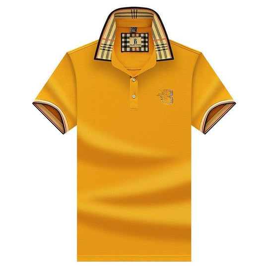 Herren Polohemd Modernes Design Komfortabler Stoff 5