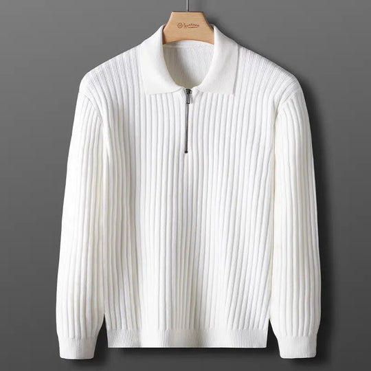 Herren Polopullover mit Reißverschluss 1
