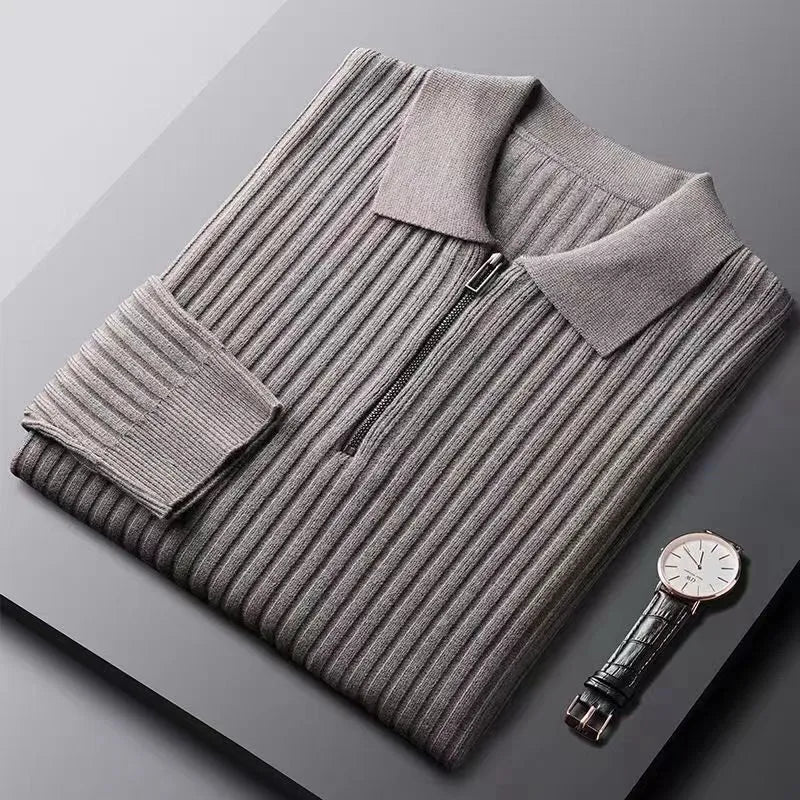 Herren Polopullover mit Reißverschluss 7