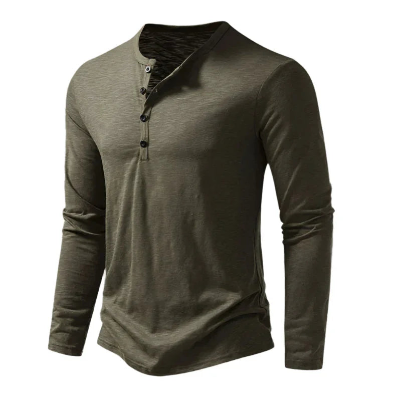 Herren Poloshirt Langarm Stilvoll 0