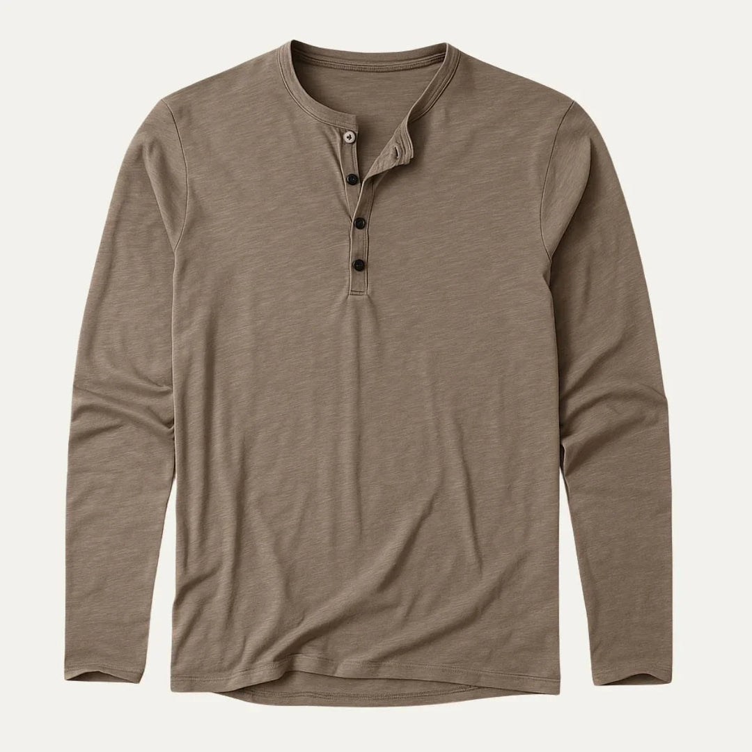 Herren Poloshirt Langarm Stilvoll 3