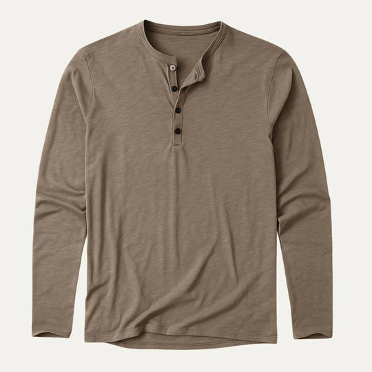 Herren Poloshirt Langarm Stilvoll 3