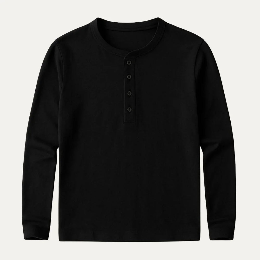 Herren Poloshirt Langarm Stilvoll 4