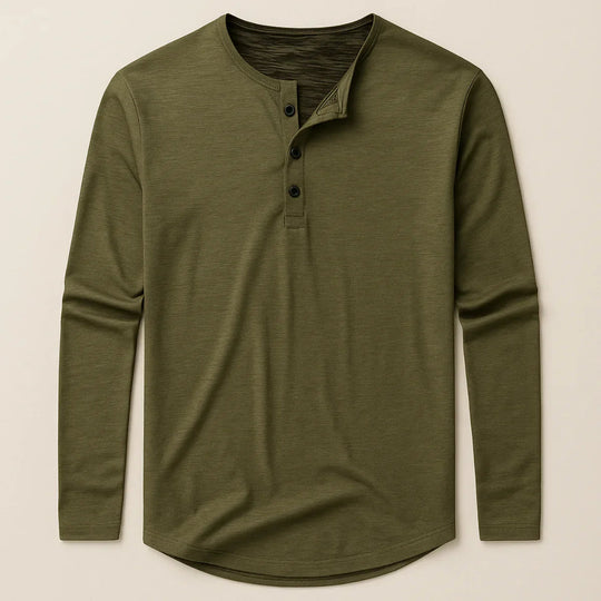 Herren Poloshirt Langarm Stilvoll 5