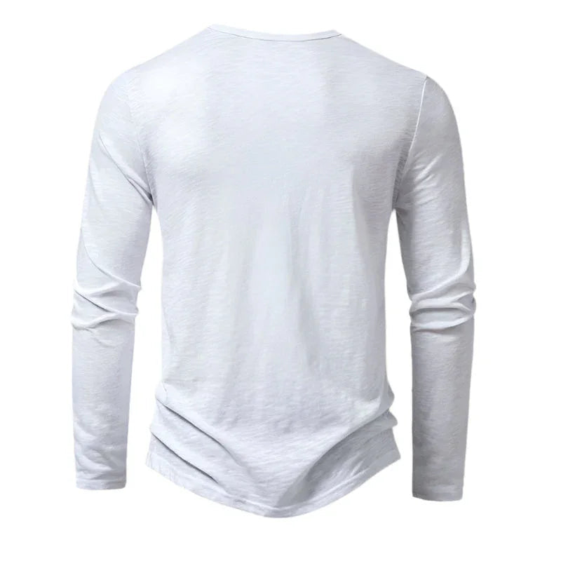 Herren Poloshirt Langarm Stilvoll 7