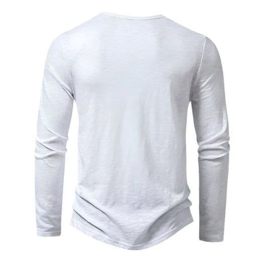 Herren Poloshirt Langarm Stilvoll 7