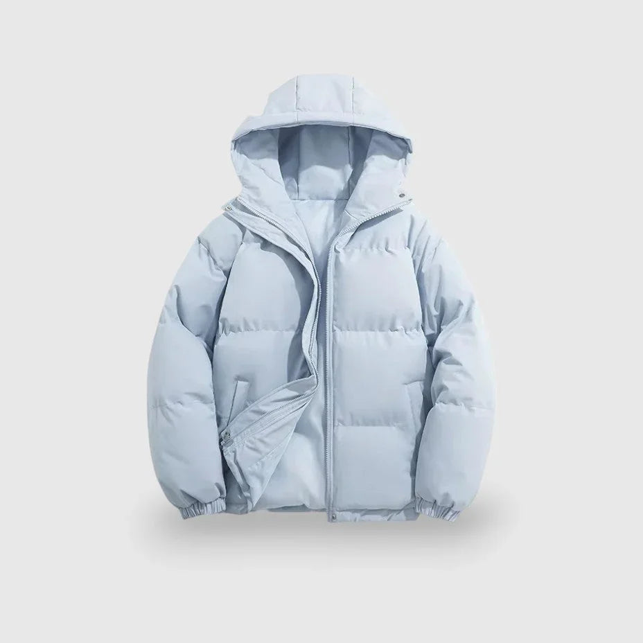Herren Puffer-Parkajacke für Winteraktivitäten 1