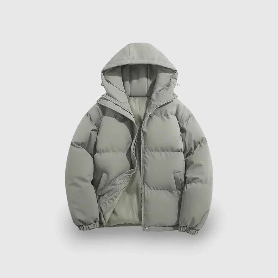 Herren Puffer-Parkajacke für Winteraktivitäten 5
