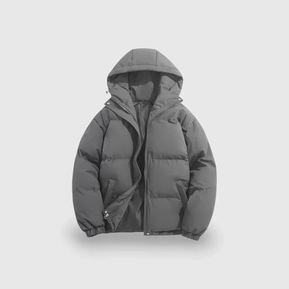 Herren Puffer-Parkajacke für Winteraktivitäten 6