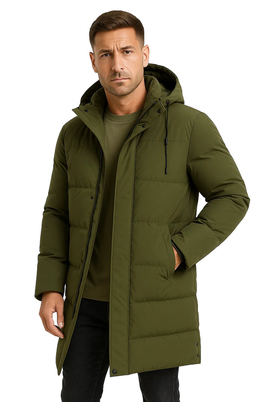 Herren Pufferjacke Wasserdicht für Winter 2