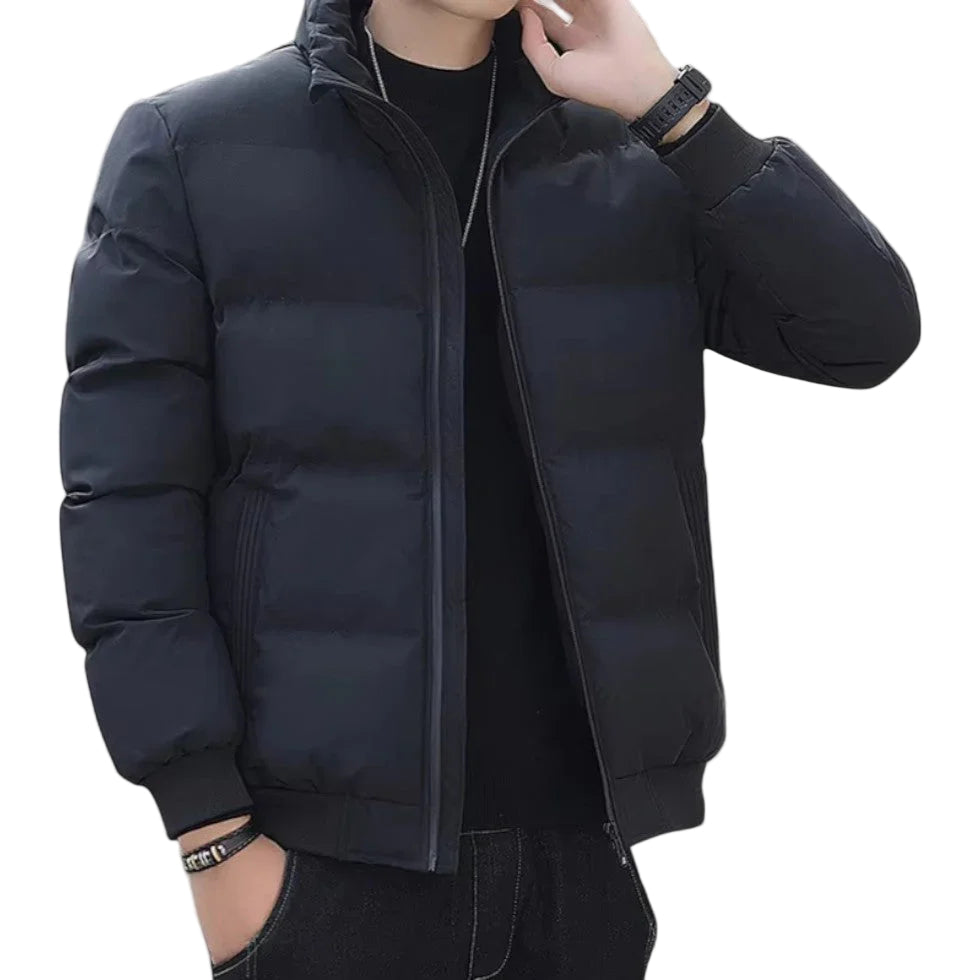 Herren Pufferjacke Wintermantel Urban Style 0