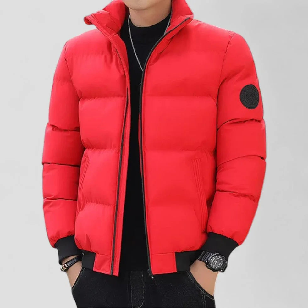 Herren Pufferjacke Wintermantel Urban Style 2