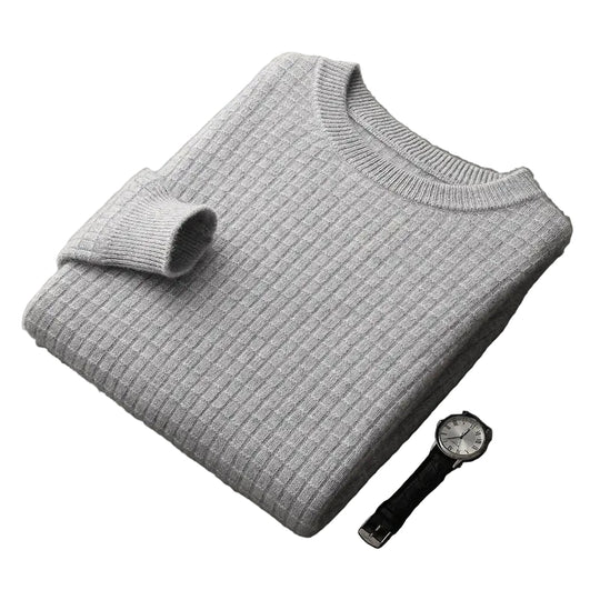 Herren Pullover Gemustert Klassisch 0