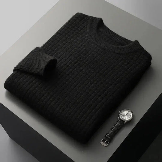Herren Pullover Gemustert Klassisch 3