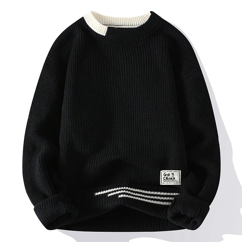Herren Pullover Klassisch Stilvoll 3