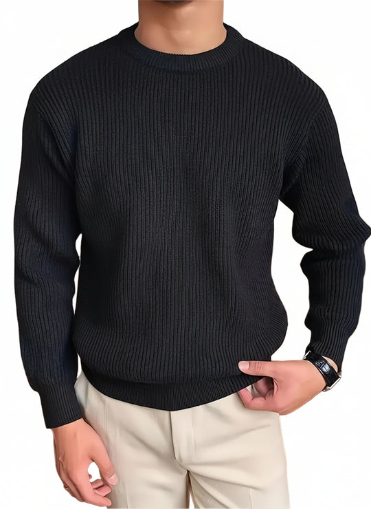 Herren Pullover Lässig Strick 0