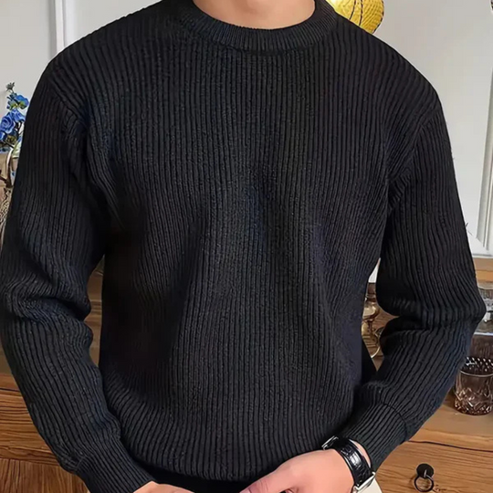 Herren Pullover Lässig Strick 1