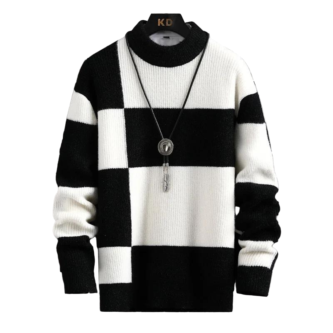 Herren Pullover Minimalistisch 0