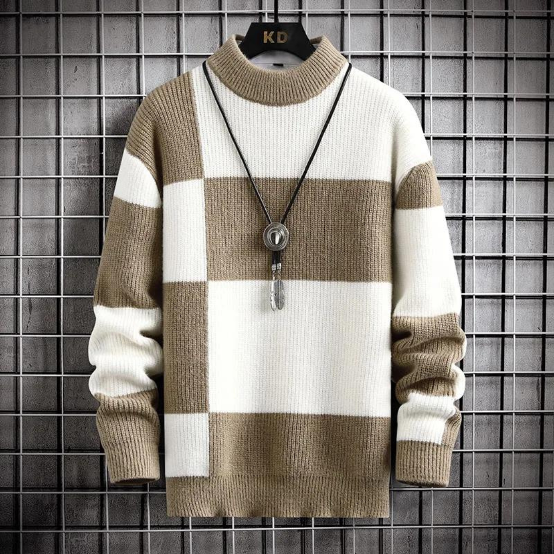 Herren Pullover Minimalistisch 1