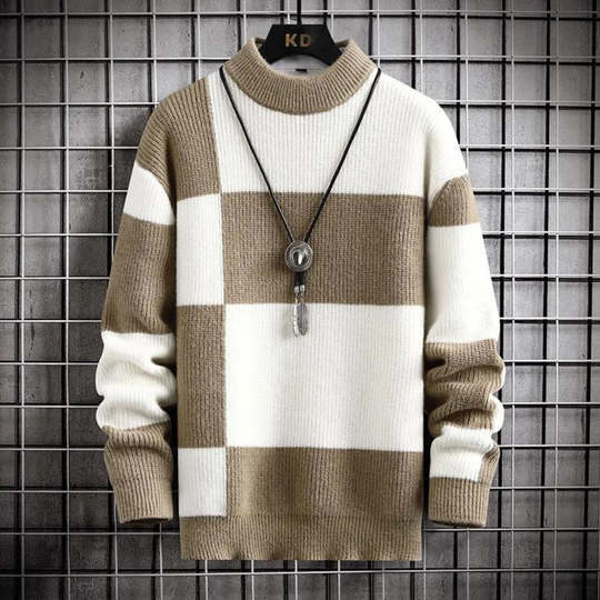 Herren Pullover Minimalistisch 1