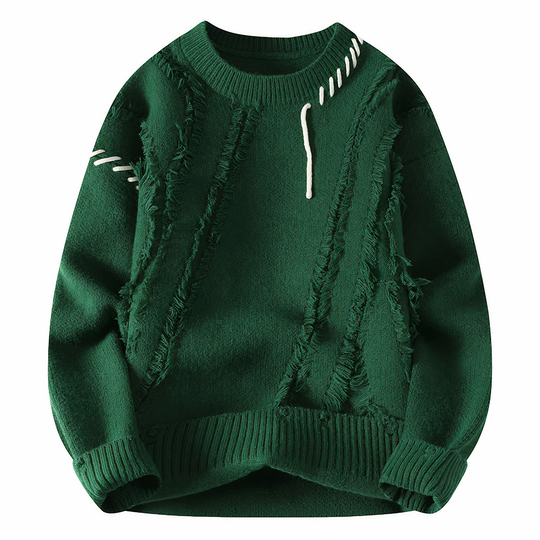 Herren Pullover Patchwork Stil 6