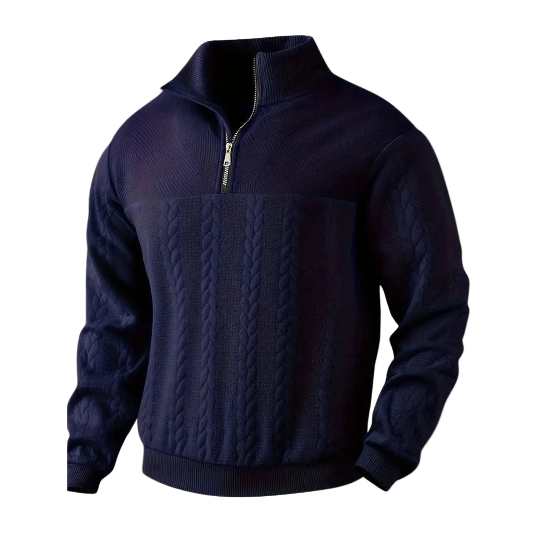Herren Pullover mit Reißverschluss Modern 0