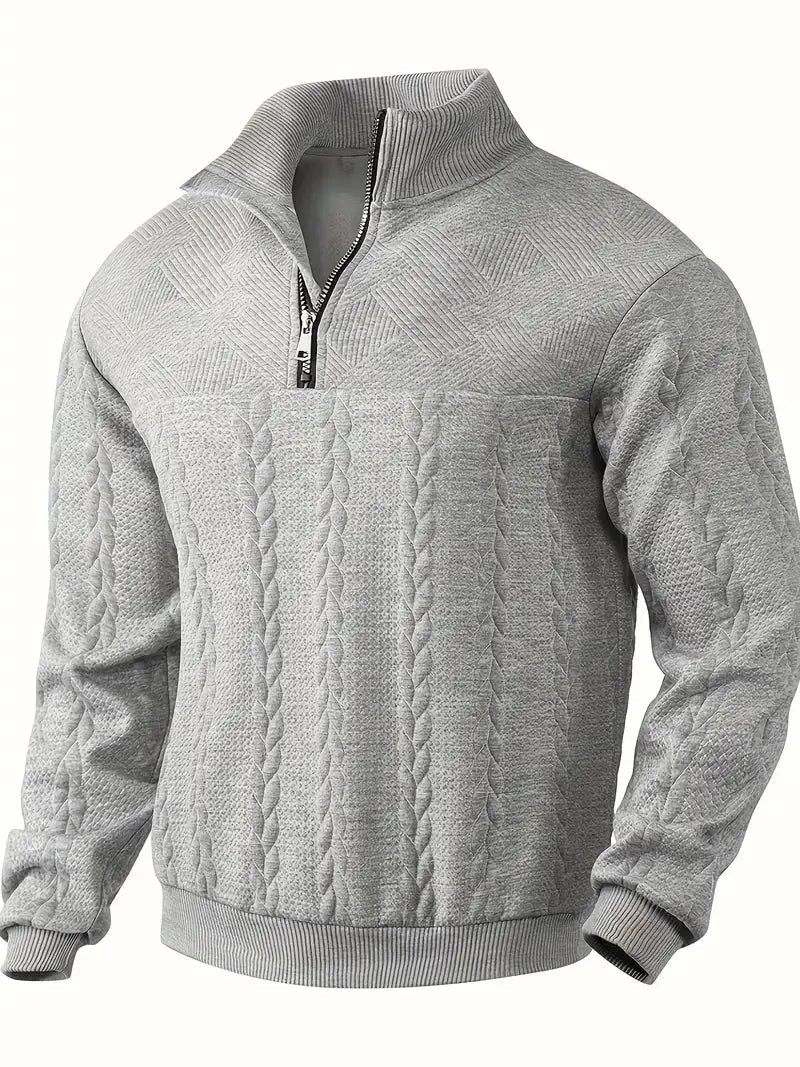 Herren Pullover mit Reißverschluss Modern 2