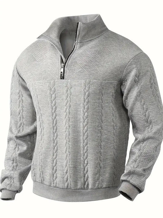 Herren Pullover mit Reißverschluss Modern 2