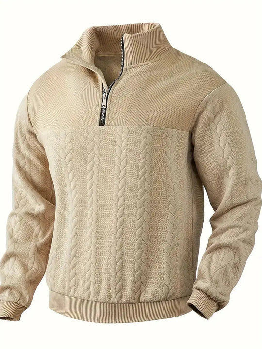 Herren Pullover mit Reißverschluss Modern 3