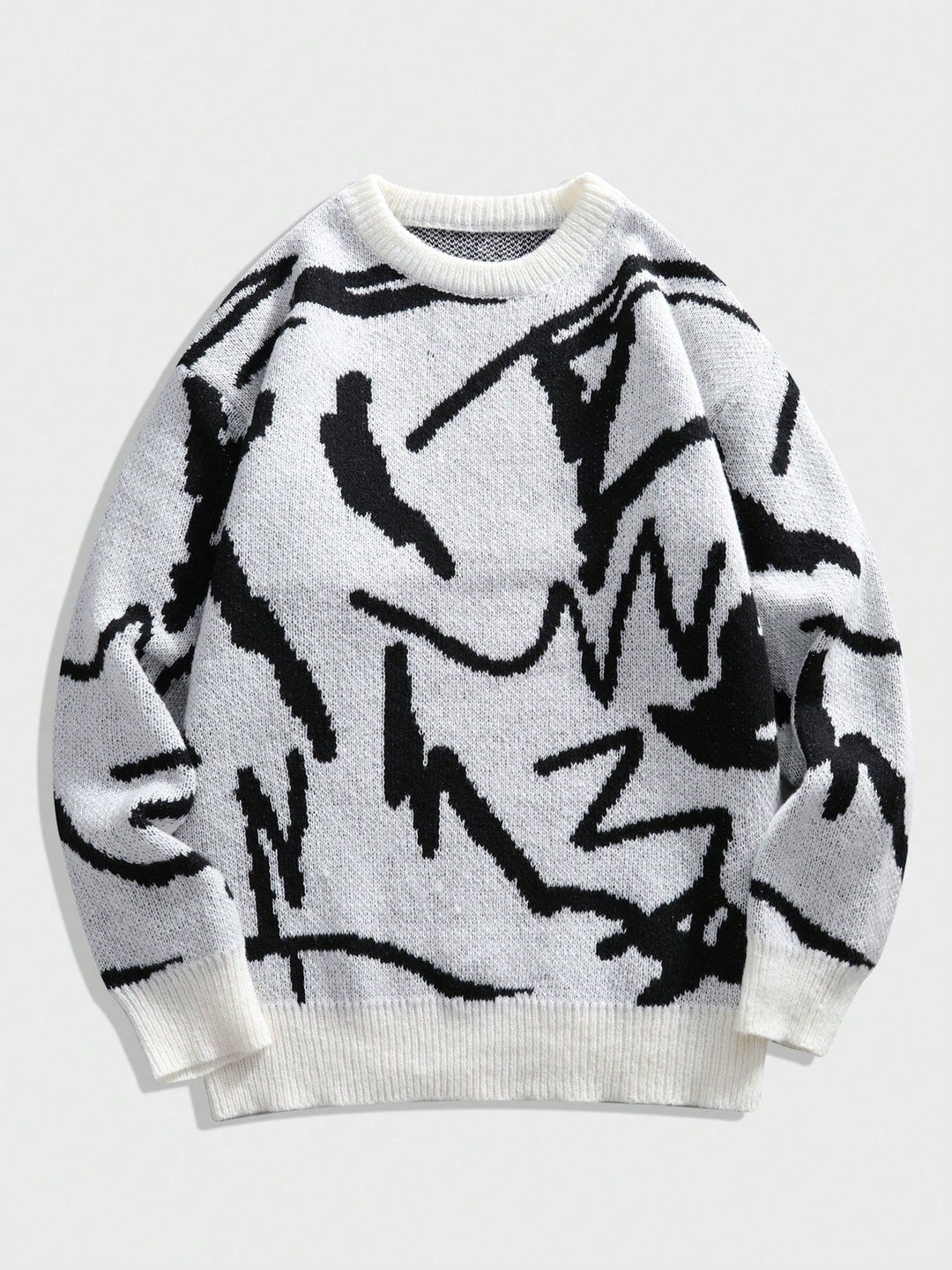 Herren Pullover mit grafischem Print 11