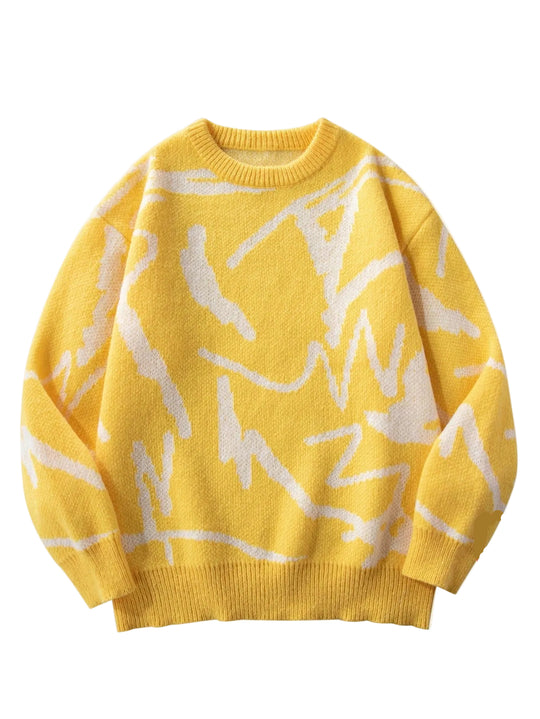 Herren Pullover mit grafischem Print 14