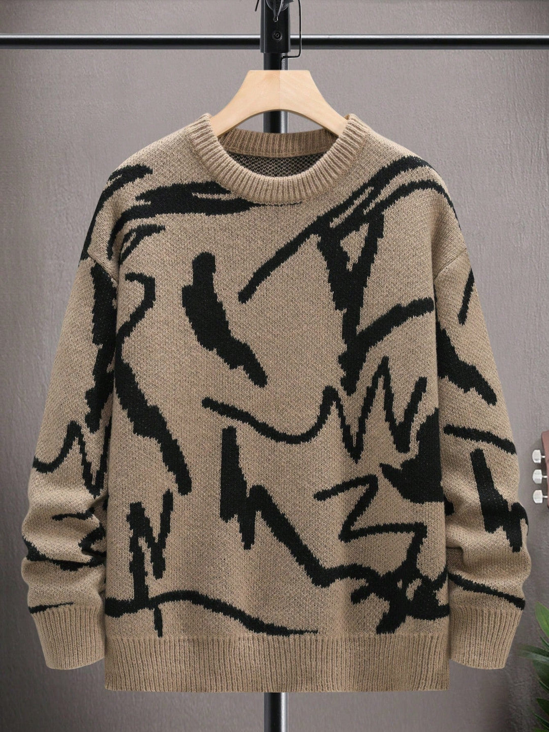 Herren Pullover mit grafischem Print 15